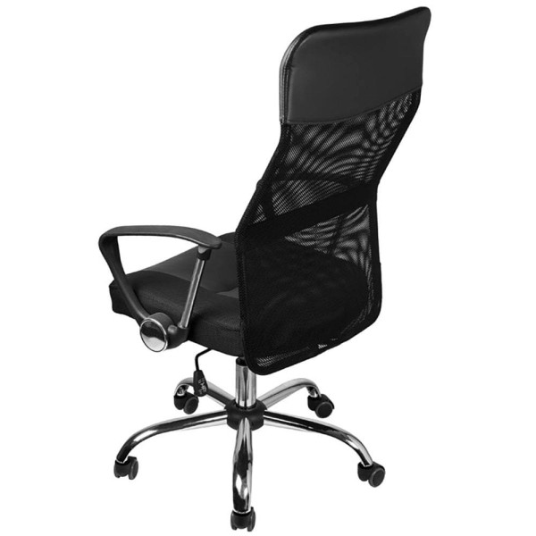 Encontraproduto.com.br - Cadeira Presidente Giratória Smart Preta