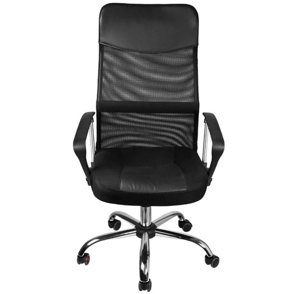 Encontraproduto.com.br - Cadeira Presidente Giratória Smart Preta