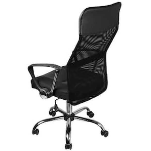 Encontraproduto.com.br - Cadeira Presidente Giratória Smart Preta