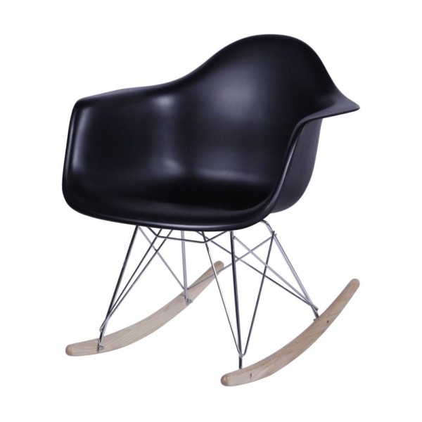 Cadeira De Balanço Madeira Com Braço Or Design 1122