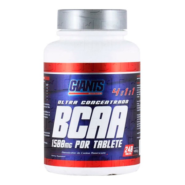 Encontraproduto.com.br - BCAA 4:1:1 Ultraconcentrado 1500mg - Giants Nutrition