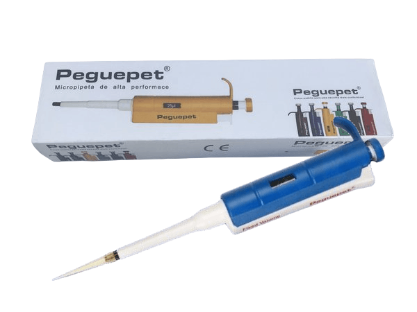 Encontraproduto.com.br - MICROPIPETA C/DISPENSADOR 10 ul PEGUEPET