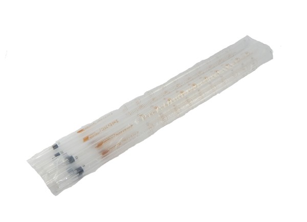 PIPETA SOROLOGICA VIDRO 2 ml  - 1/100  C/10  PRECISION