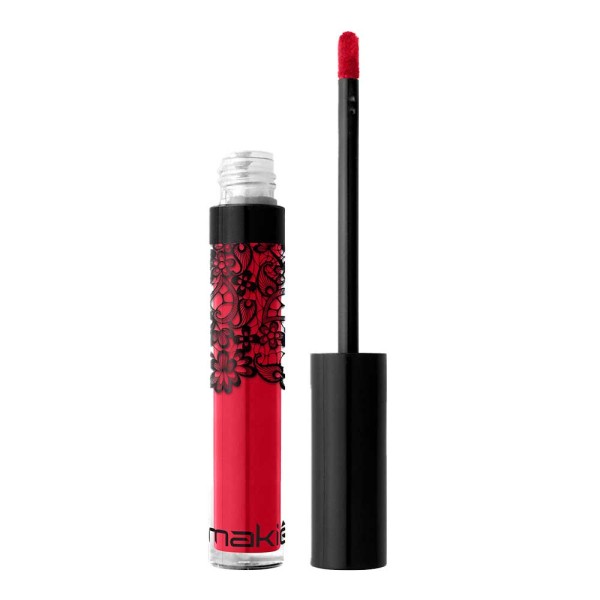 Encontraproduto.com.br - Batom Líquido Matte Makiê Tons Vermelhos Afrodite 4g