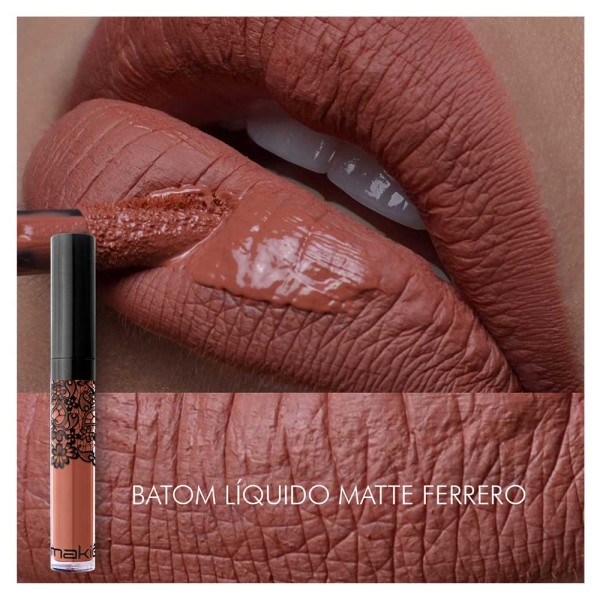 Encontraproduto.com.br - Makiê Batom Líquido Matte Ferrero 4ml