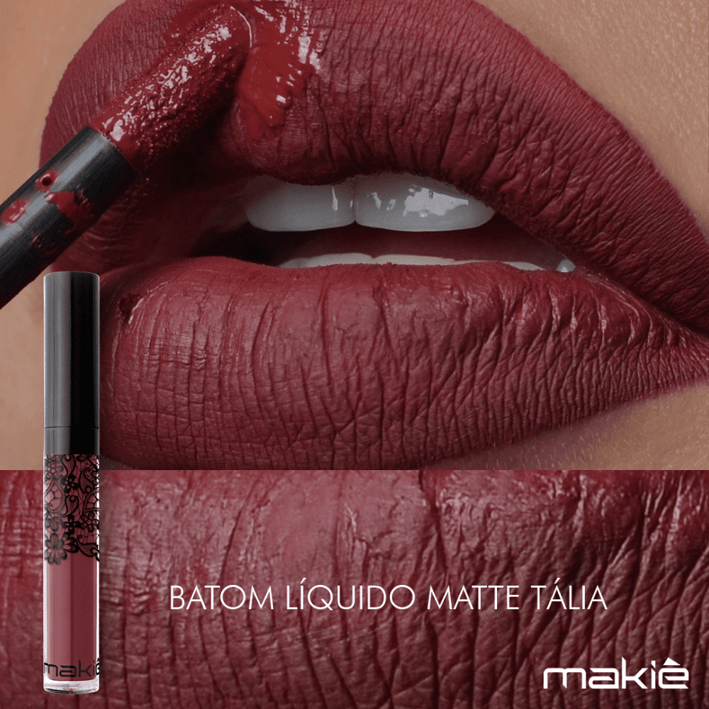 Encontraproduto.com.br - Makiê Batom Líquido Matte Talia 4ml