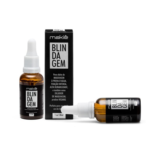 Encontraproduto.com.br - Blindagem e Diluidor de Make Up Makiê  Ultra Fix Blend 30ml