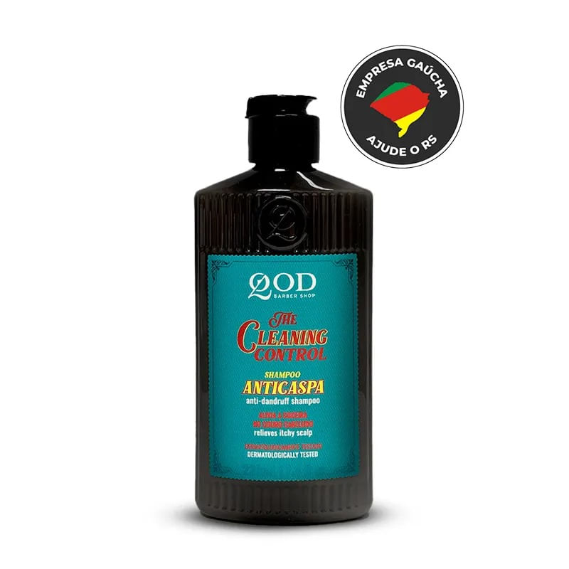 Encontraproduto.com.br - Shampoo Qod The Cleaning Control Anticaspa 220ml