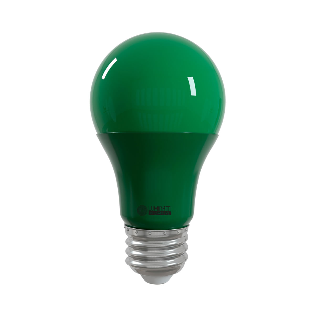 Encontraproduto.com.br - Lâmpada LED Multilight Bulbo Luminatti LM211 Luz Verde 10W Bivolt