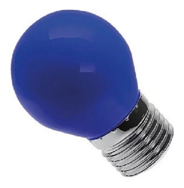 Encontraproduto.com.br - Lâmpada de LED Bolinha Color Bulbo G45 6W E27 Luz Âmbar