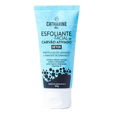 Esfoliante Facial Detox De Carvão Ativado Catharine Hill 60g