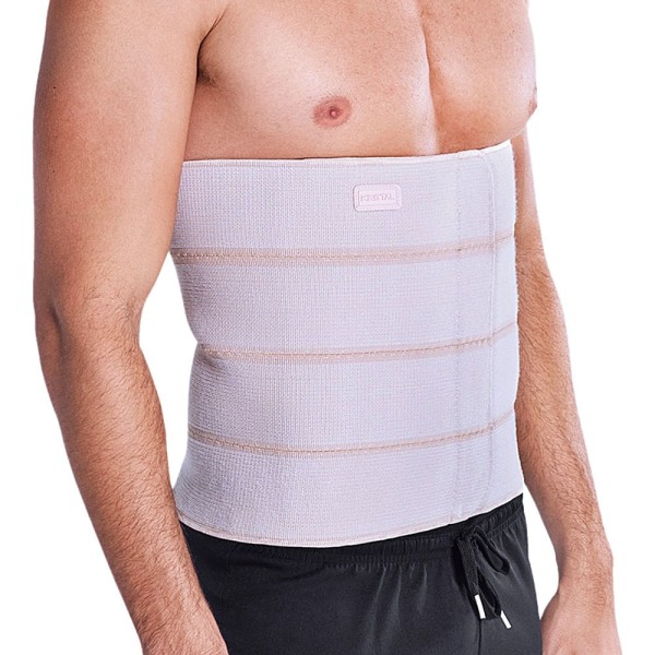 Encontraproduto.com.br - Faixa Elástica Abdominal Kestal - 4 Gomos - Tam P