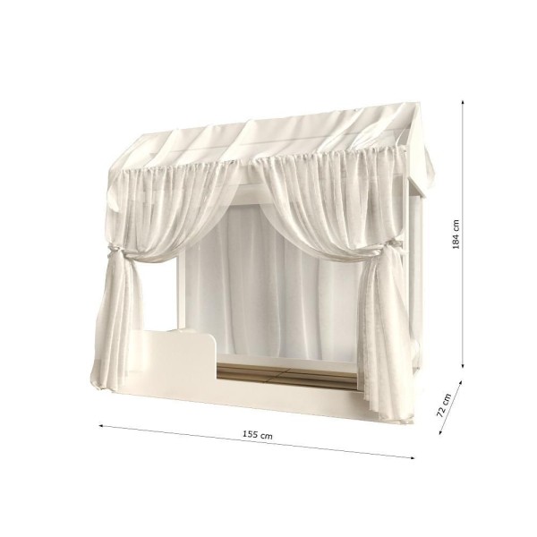 Encontraproduto.com.br - Cama Quarto Infantil Montessoriana Colchão Branco