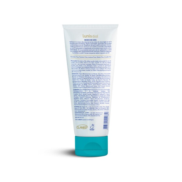 Encontraproduto.com.br - Protetor Solar Lunis Dial Fps50 125 Ml