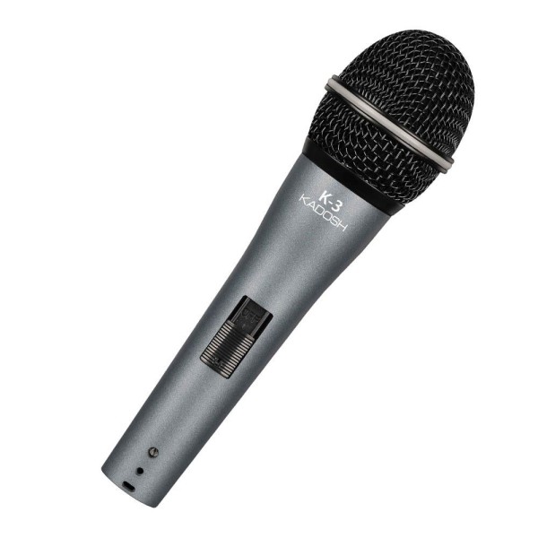 Encontraproduto.com.br - Microfone Kadosh Dinâmico K-3 C- Chave, Bolsa E Cachimbo - Ac1821
