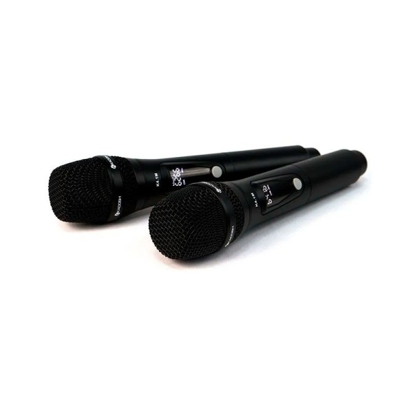 Encontraproduto.com.br - Microfone Kadosh S- Fio Duplo K-412m Uhf C- Bateria Recarregável - Ac1951