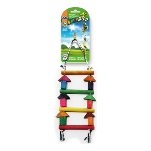 Brinquedo Escada Colorida para Papagaio - Pet Injet