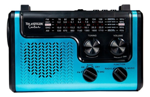 Encontraproduto.com.br - Rádio Portátil MP3 Hot Sat Telespark - Red