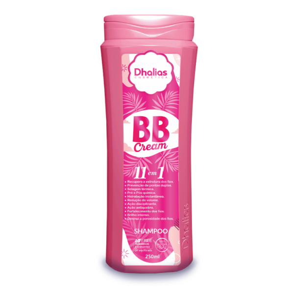 Encontraproduto.com.br - Shampoo BB Hair Cream - Dhalias - 250ml