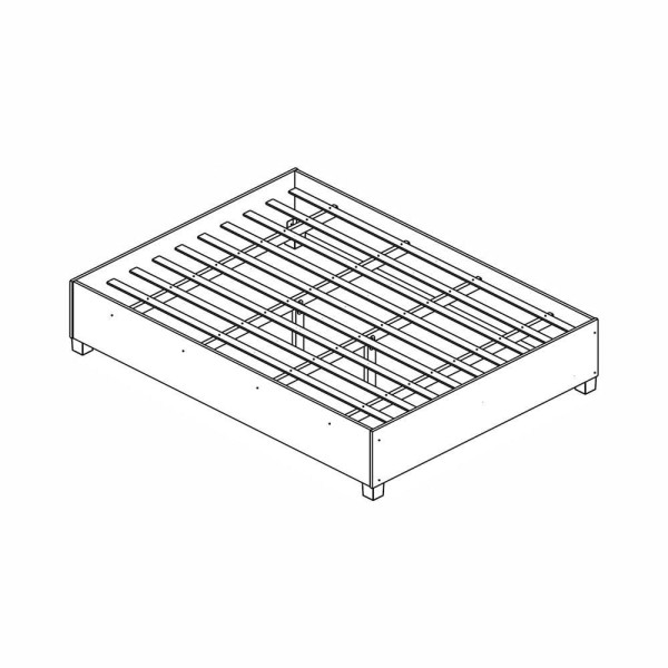 Encontraproduto.com.br - Guarda Roupa Modulado Com Cama Paris 5 Portas Com Espelho E 2 Gavetas Freijó
