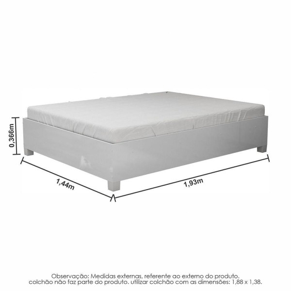Encontraproduto.com.br - Guarda Roupa Modulado Com Cama Paris 5 Portas Com Espelho E 2 Gavetas Branco