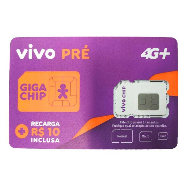 Encontraproduto.com.br - Vivo Chip Combo Turbo 10