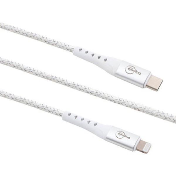 Encontraproduto.com.br - Cabo Lightning para USB-C, 3 metros, Linha Sampa, iPlace, Branco