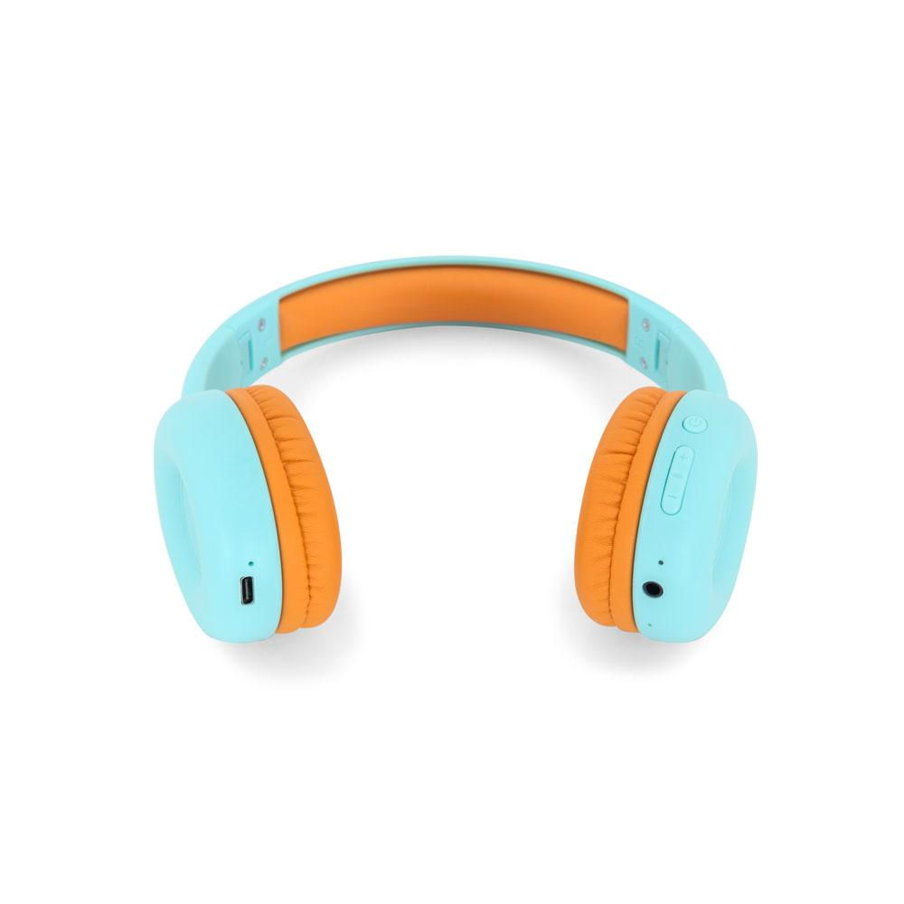 Encontraproduto.com.br - Fone de Ouvido We.Duo Kids C100, Originais iPlace, Verde/Laranja