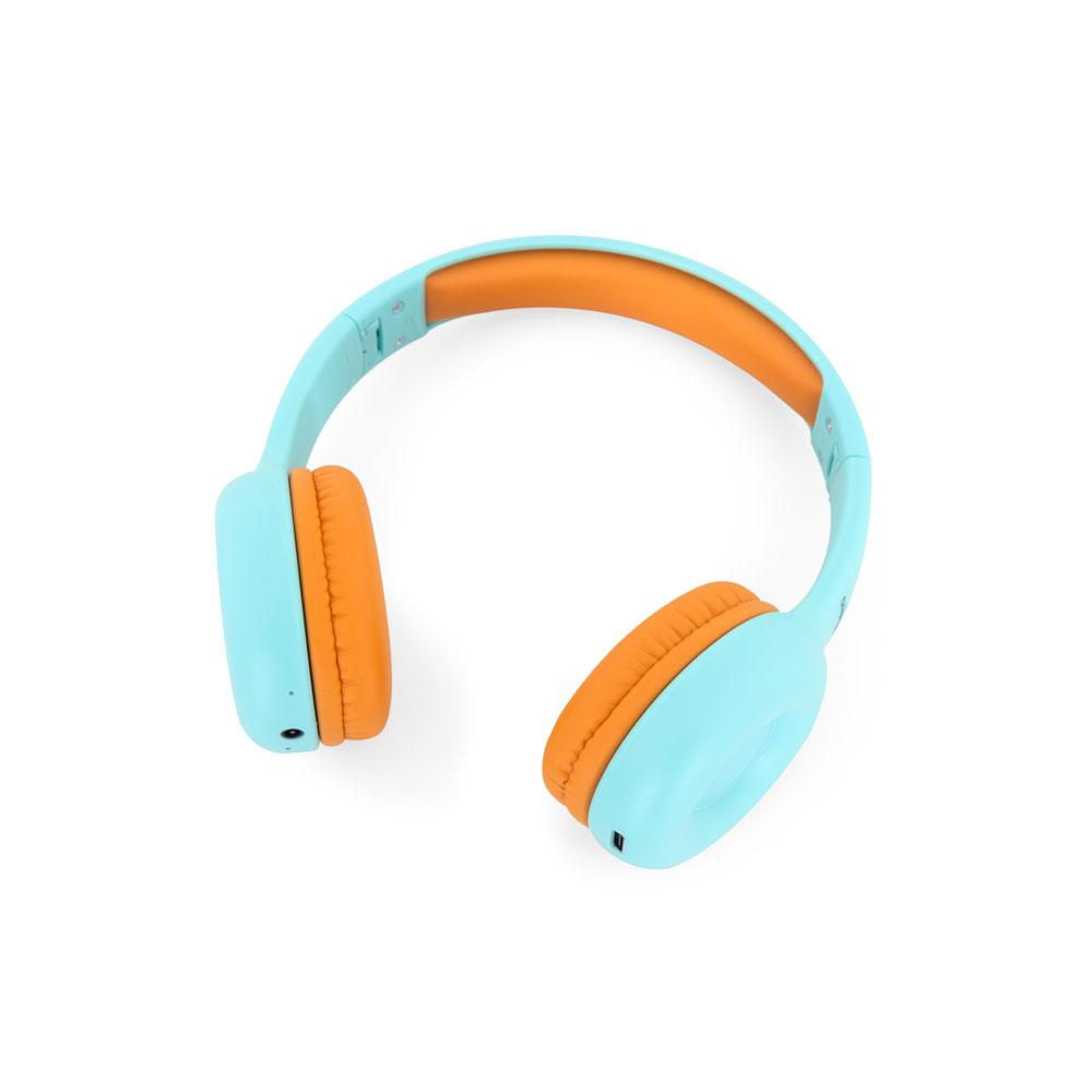 Encontraproduto.com.br - Fone de Ouvido We.Duo Kids C100, Originais iPlace, Verde/Laranja