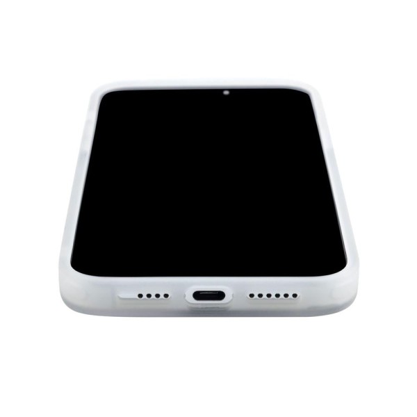 Encontraproduto.com.br - Capa iPhone 15 Pro com Proteção de Câmera, Linha Noronha, iPlace, Branco