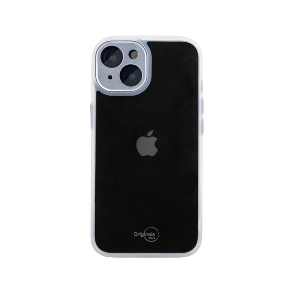 Encontraproduto.com.br - Capa iPhone 14 com Proteção de Câmera, Linha Noronha, Branco