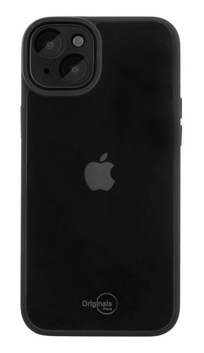 Encontraproduto.com.br - Capa iPhone 15 Com Proteção De Câmera, Linha Noronha, Preto