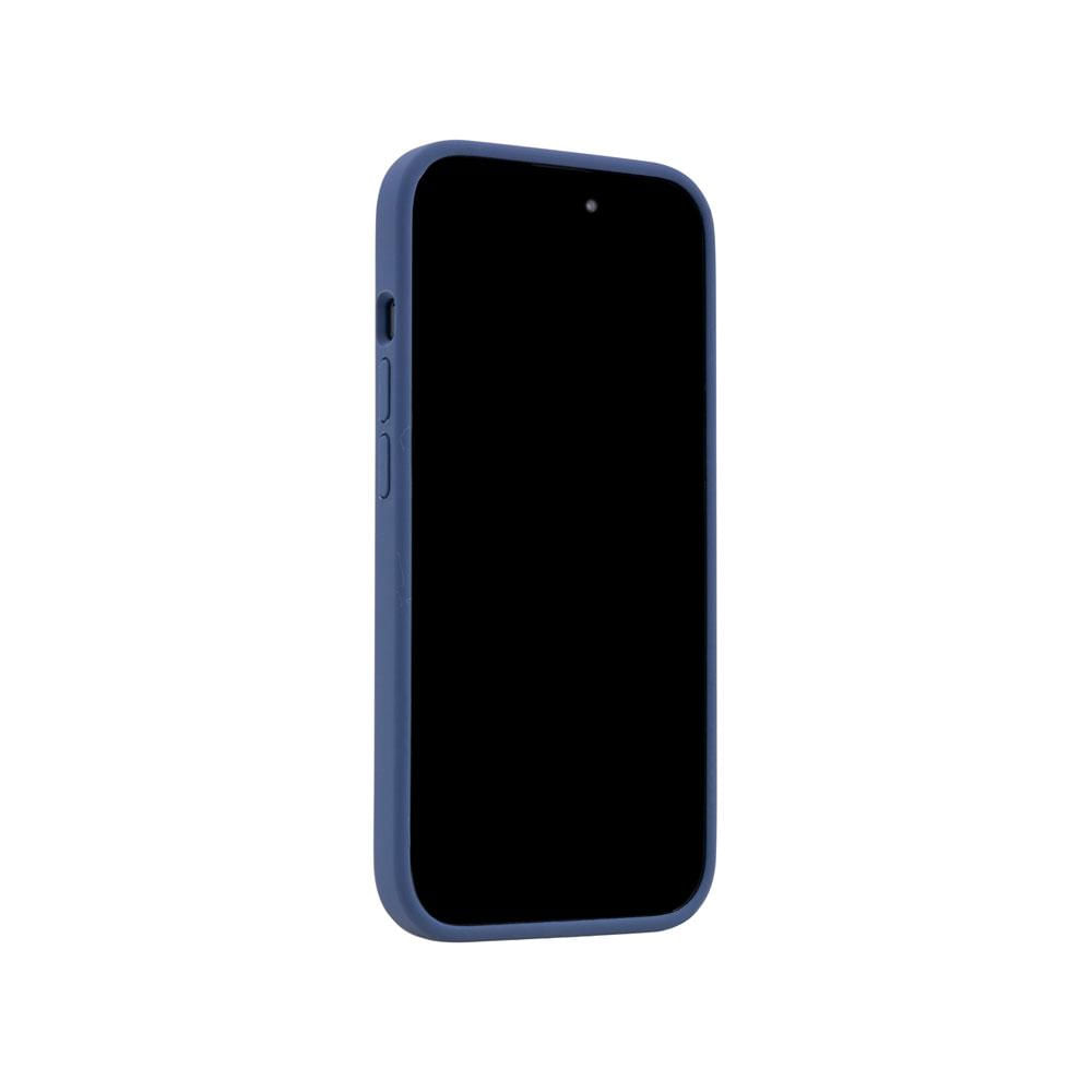 Encontraproduto.com.br - Capa iPhone 15 iPlace, Beagá, Silicone Azul Petróleo