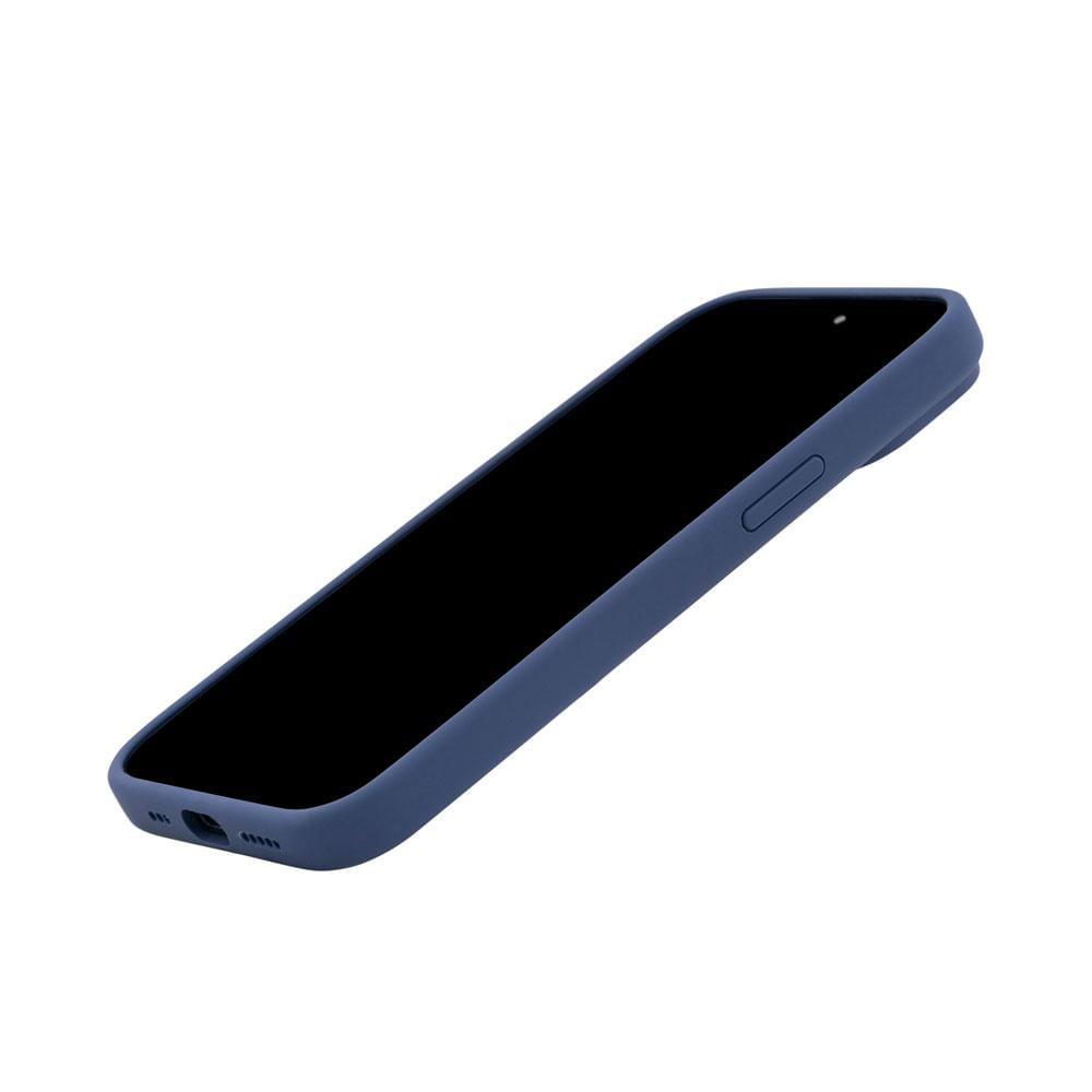 Encontraproduto.com.br - Capa iPhone 15 iPlace, Beagá, Silicone Azul Petróleo