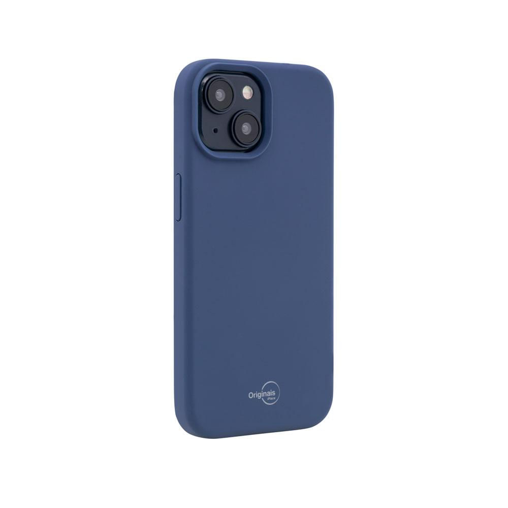 Encontraproduto.com.br - Capa iPhone 15 iPlace, Beagá, Silicone Azul Petróleo