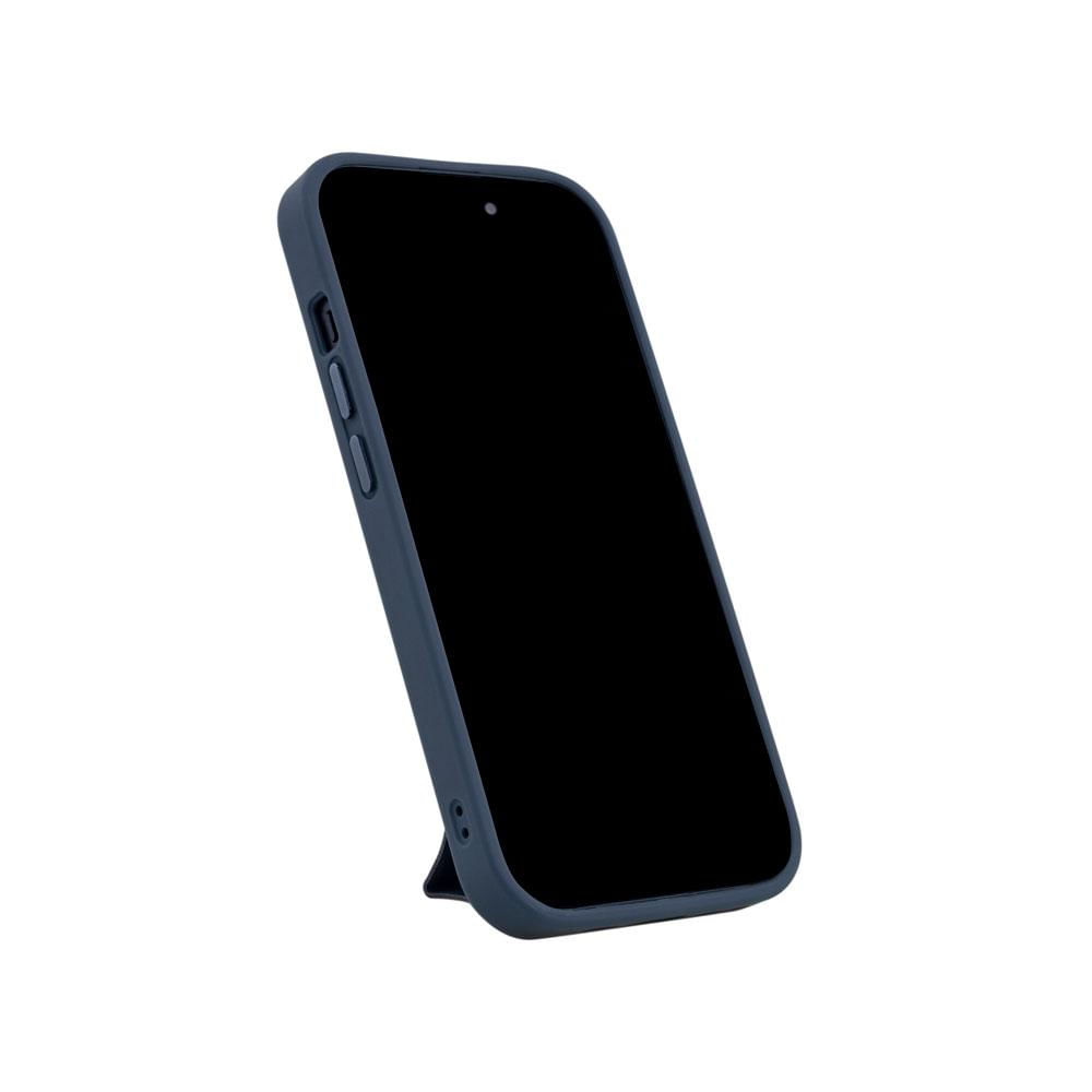 Encontraproduto.com.br - Capa iPhone 15 Com Porta Cartão E Suporte,iplace, Azul