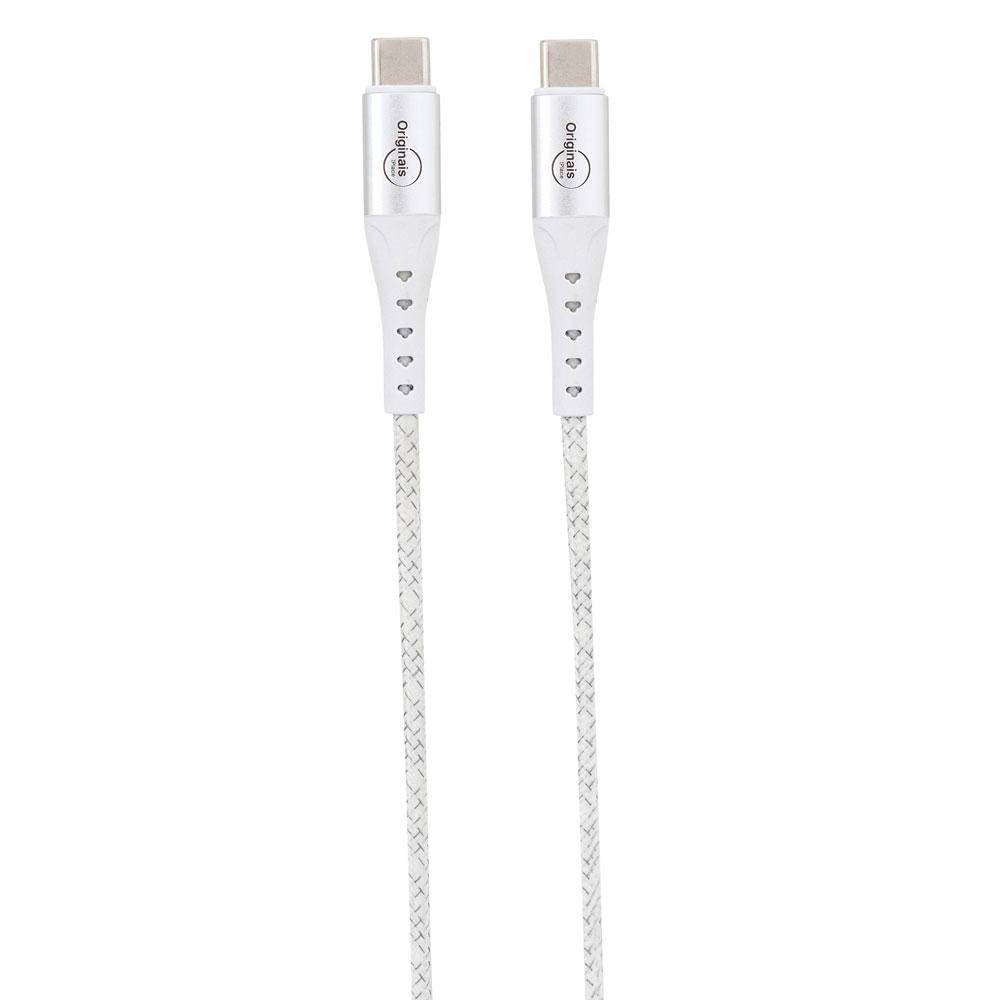 Encontraproduto.com.br - Cabo USB-C para USB-C, 10Gbps, 100W, Linha Sampa, iPlace, 1,2m, Branco