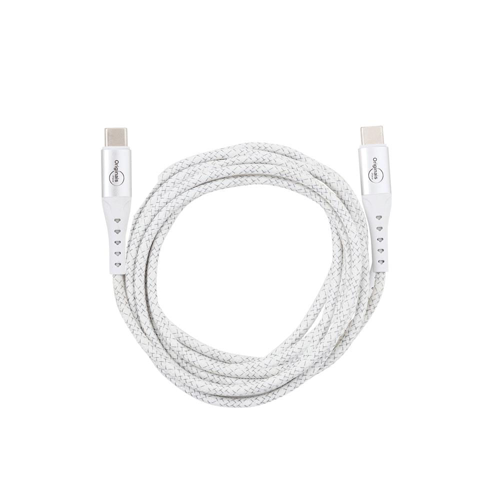 Encontraproduto.com.br - Cabo USB-C para USB-C, 10Gbps, 100W, Linha Sampa, iPlace, 1,2m, Branco