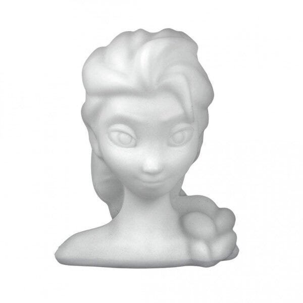 Encontraproduto.com.br - Luminária de Mesa Elsa Frozen Disney Usare Branco
