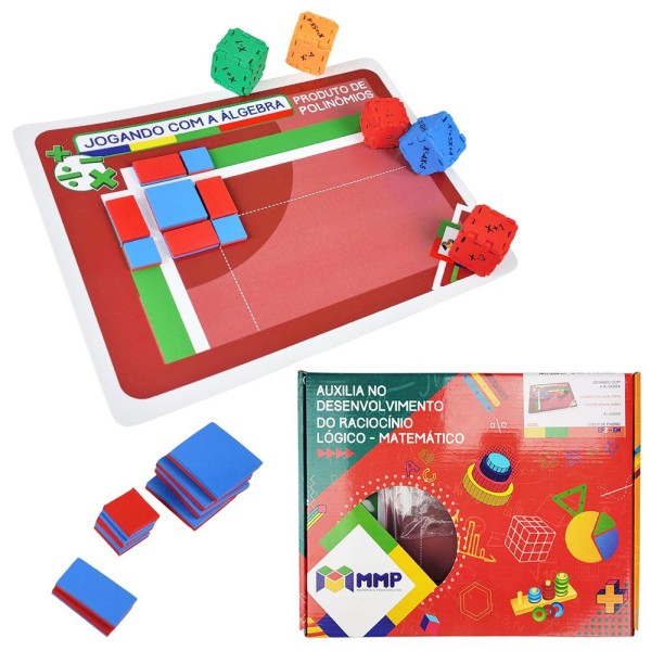 Encontraproduto.com.br - Jogando Com A Álgebra Material Pedagógico Didático Escolar
