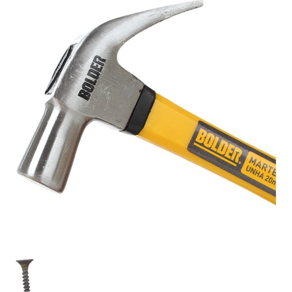 Encontraproduto.com.br - Martelo de Unha 20mm Bolder