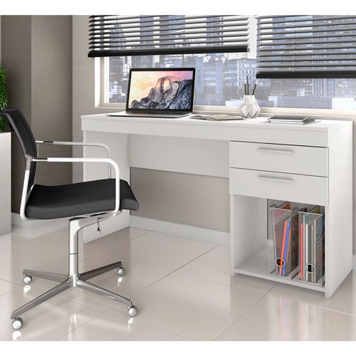 Encontraproduto.com.br - Mesa de Escritório Office 2 Gavetas Notável Móveis