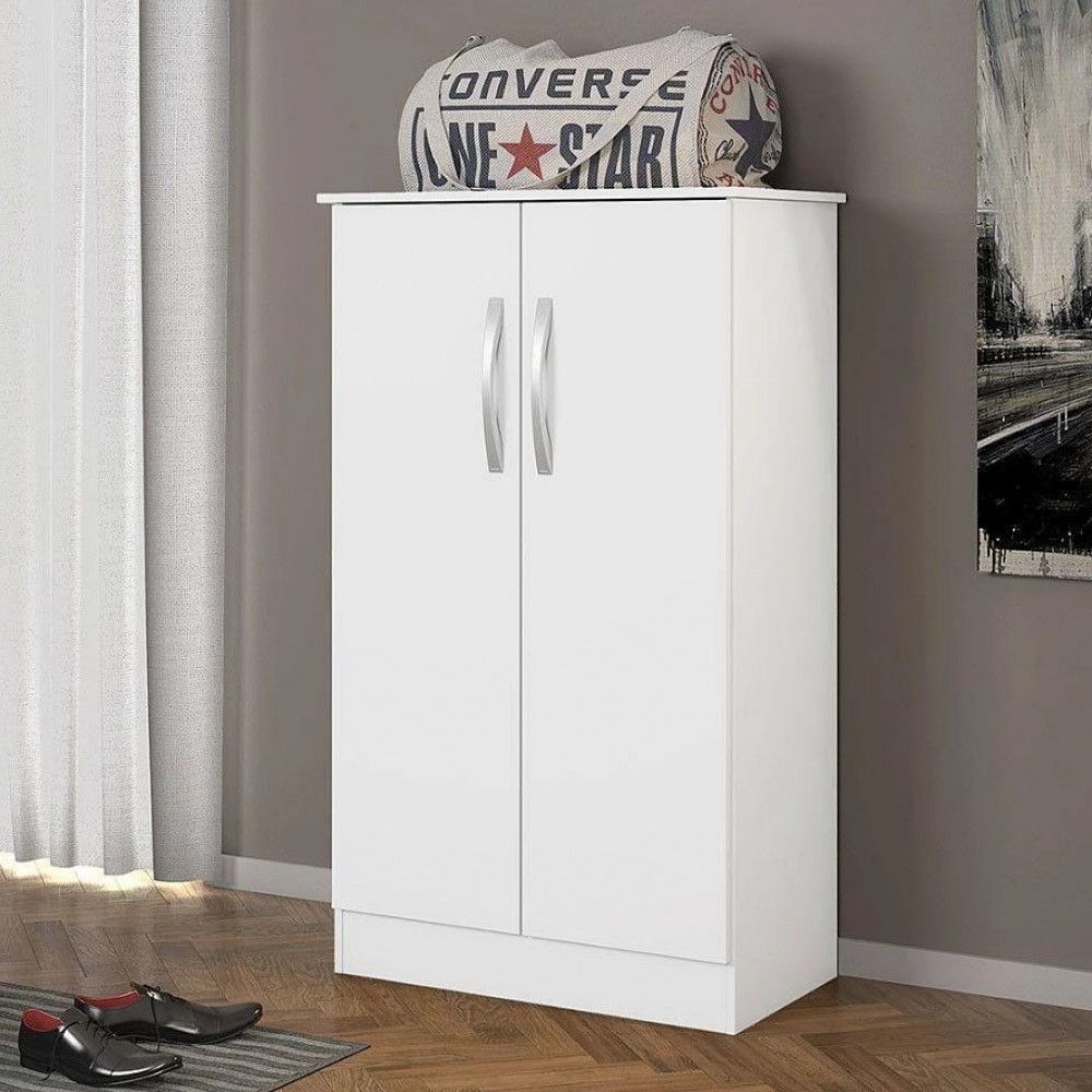 Encontraproduto.com.br - Sapateira 2 Portas 3 Prateleira Alaska Notável Móveis