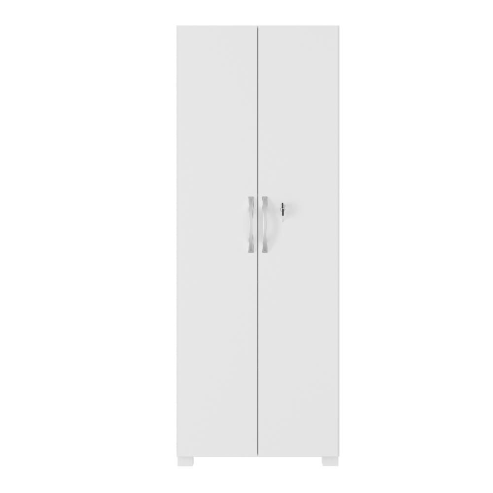 Encontraproduto.com.br - Armário Multiuso 2 Portas com chave Notável Móveis