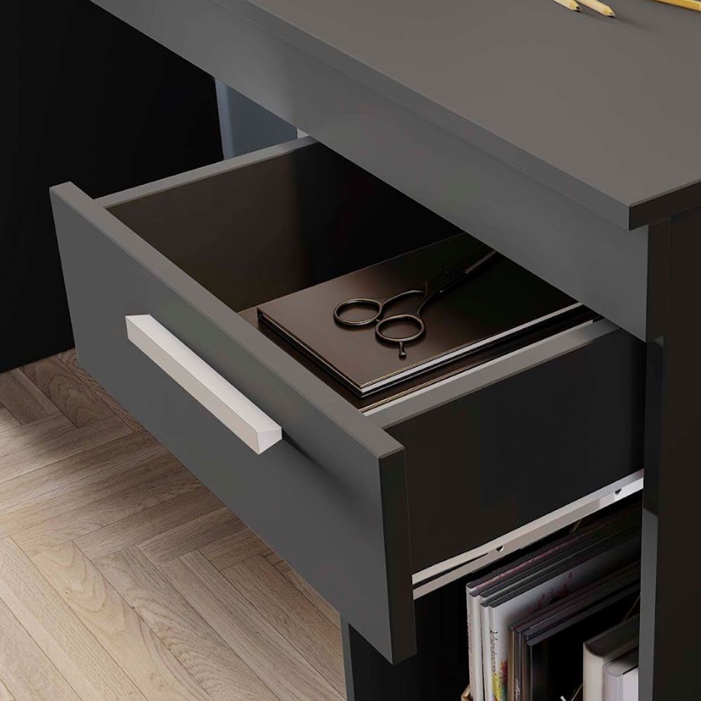 Encontraproduto.com.br - Mesa para Computador Notável Office NT2070 com Gaveta - Preto
