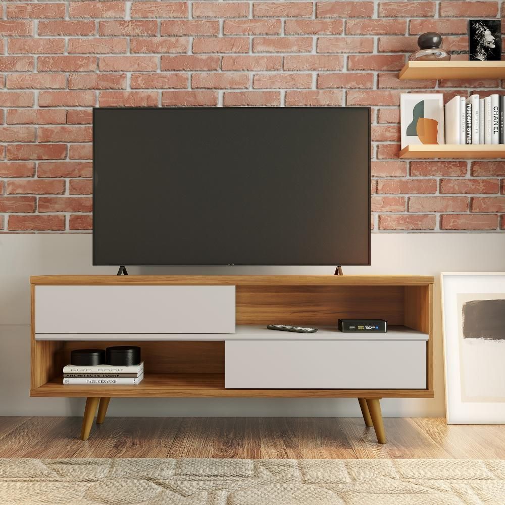 Encontraproduto.com.br - Rack para Tv até 50 Polegadas 2 Portas NT1180 Notável Móveis