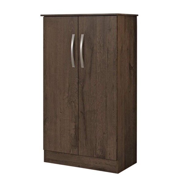 Encontraproduto.com.br - Sapateira Multiuso Alaska 2 Portas Notável Móveis Café/nogal Café