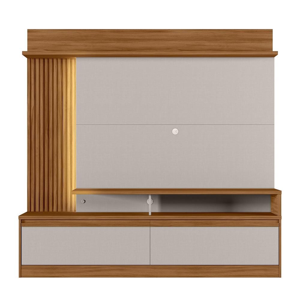Encontraproduto.com.br - Home NT1295 Notável com LED - Freijó/Off White