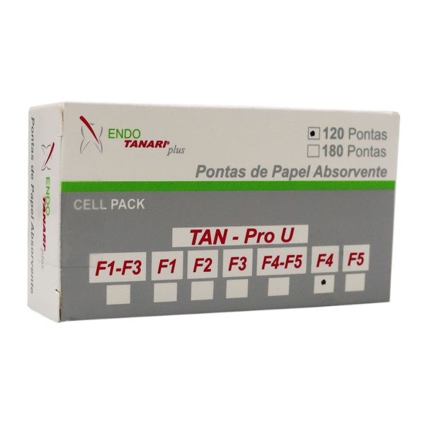 Encontraproduto.com.br - Cone De Papel Pro Universal 28mm com 120 Pontas - Tanari
