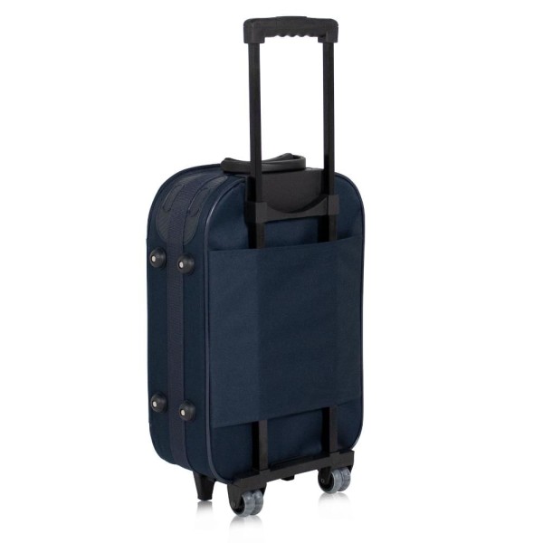 Encontraproduto.com.br - Mala pequena Lucerna Soft 2 Rodas Swiss Move Azul